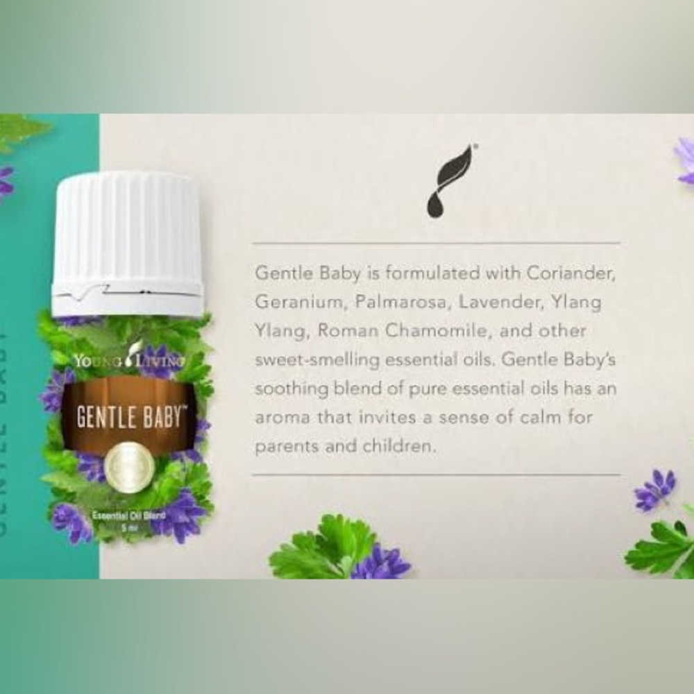 Young Living Gentle Baby Essential Oil - 5ml BRAND NEW UNOPENED SEALED - Picture 4 of 8